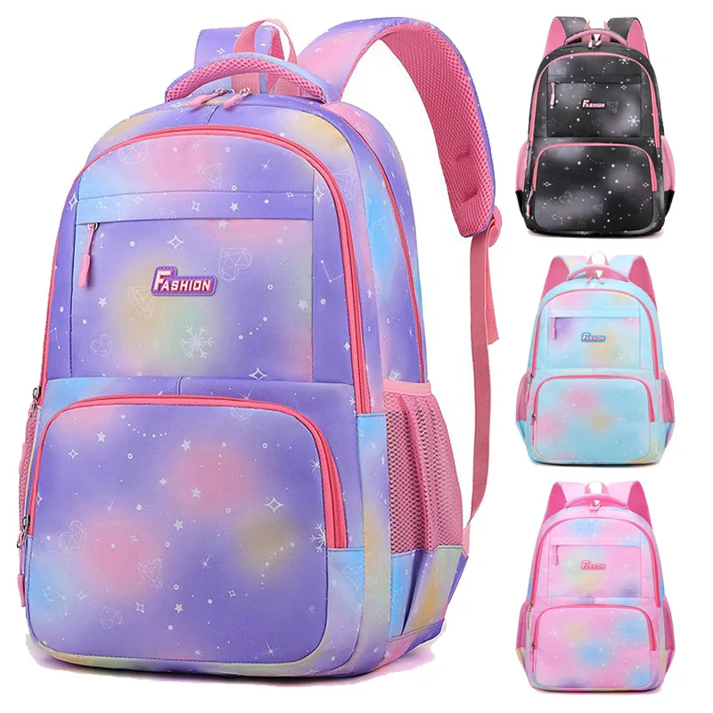 

Children Girl Backpack Cute Waterproof School Bag Pink For Kid Child Teenage Student Schoolbag Rucksack Mochilas