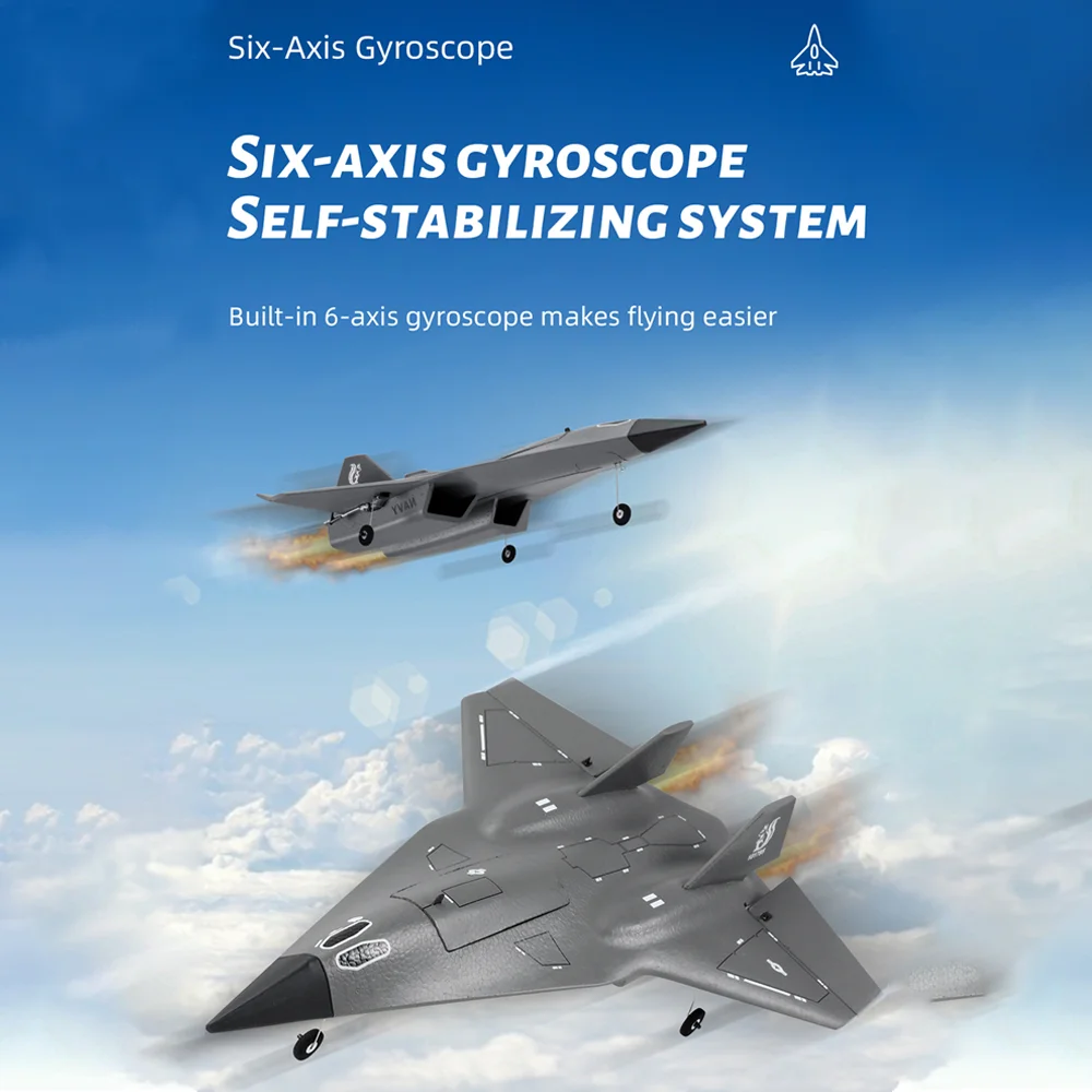 9IMOD SR72 RC avion 2.4G 4CH EPP mousse télécommande Drone intégré gyroscope RC Future Fighter Channel modèle d'avion pour débutant
