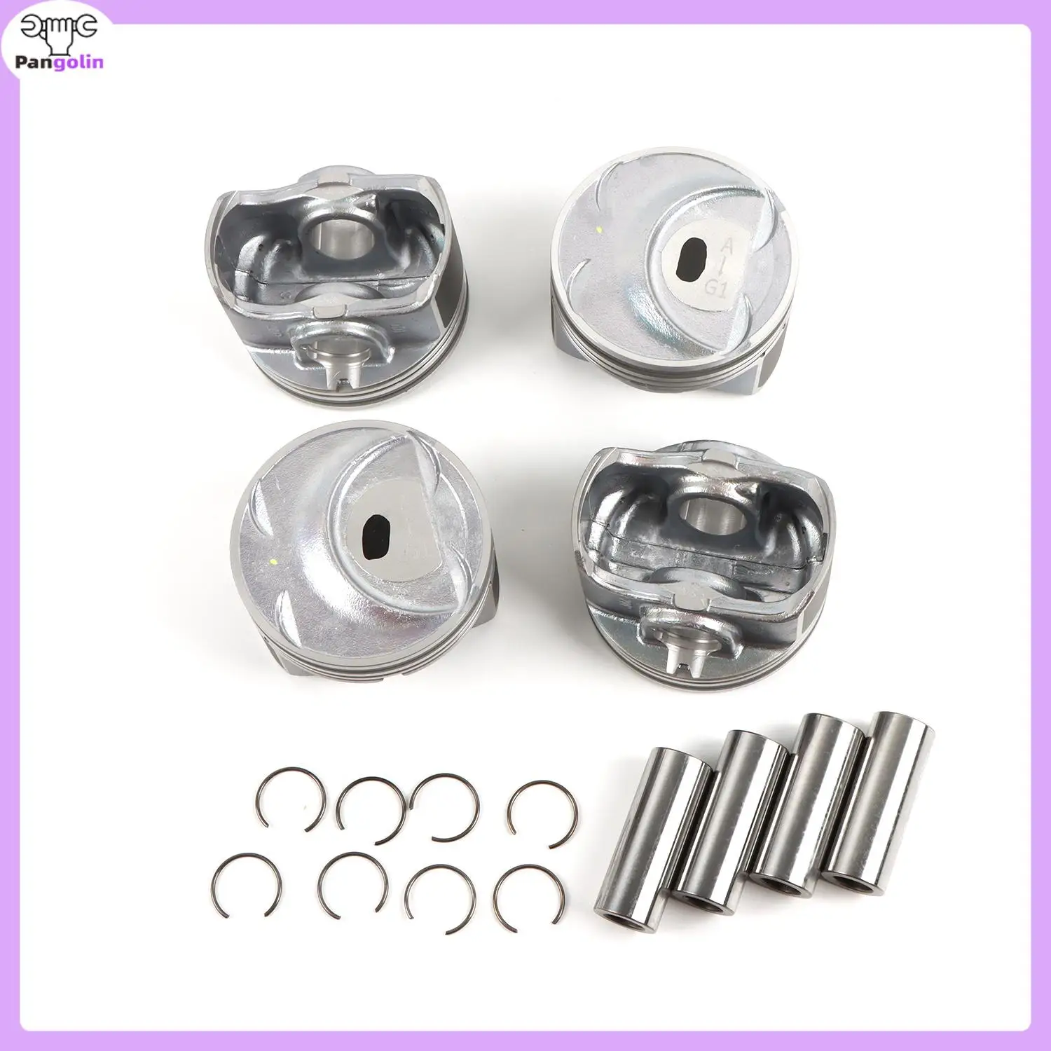 

4pcs 23410-2G410 Engine Pistons Rings Set For Hyundai Sonata Tucson Kia Sportage Forte Soul 2012-2020 G4KH 2.0T Car Accessories