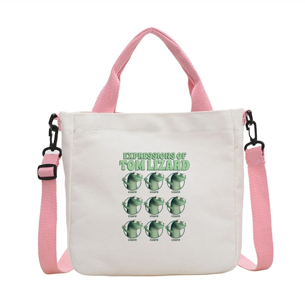 Lizard tote bag personnalisable einkaufstasche bolsas de tela shopper femme