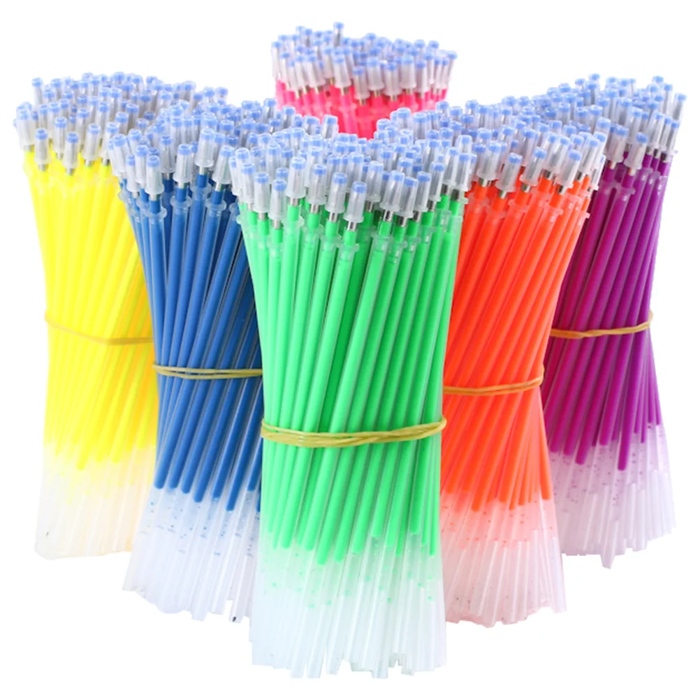 50 قطعة عبوات أقلام جل حبر فلورسنت مشرق عبوات كتابة تدفق سلس بديل للدراسة المدرسية أدوات تدوين الملاحظات الإبداعية #6
