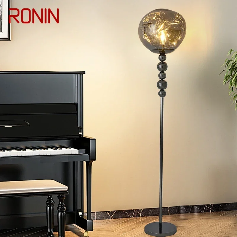 

RONIN Contemporary Floor Lamp Luxury Living Room Bedroom Study Villa Hotel LED Fashion Creativity Decorative Standing Light