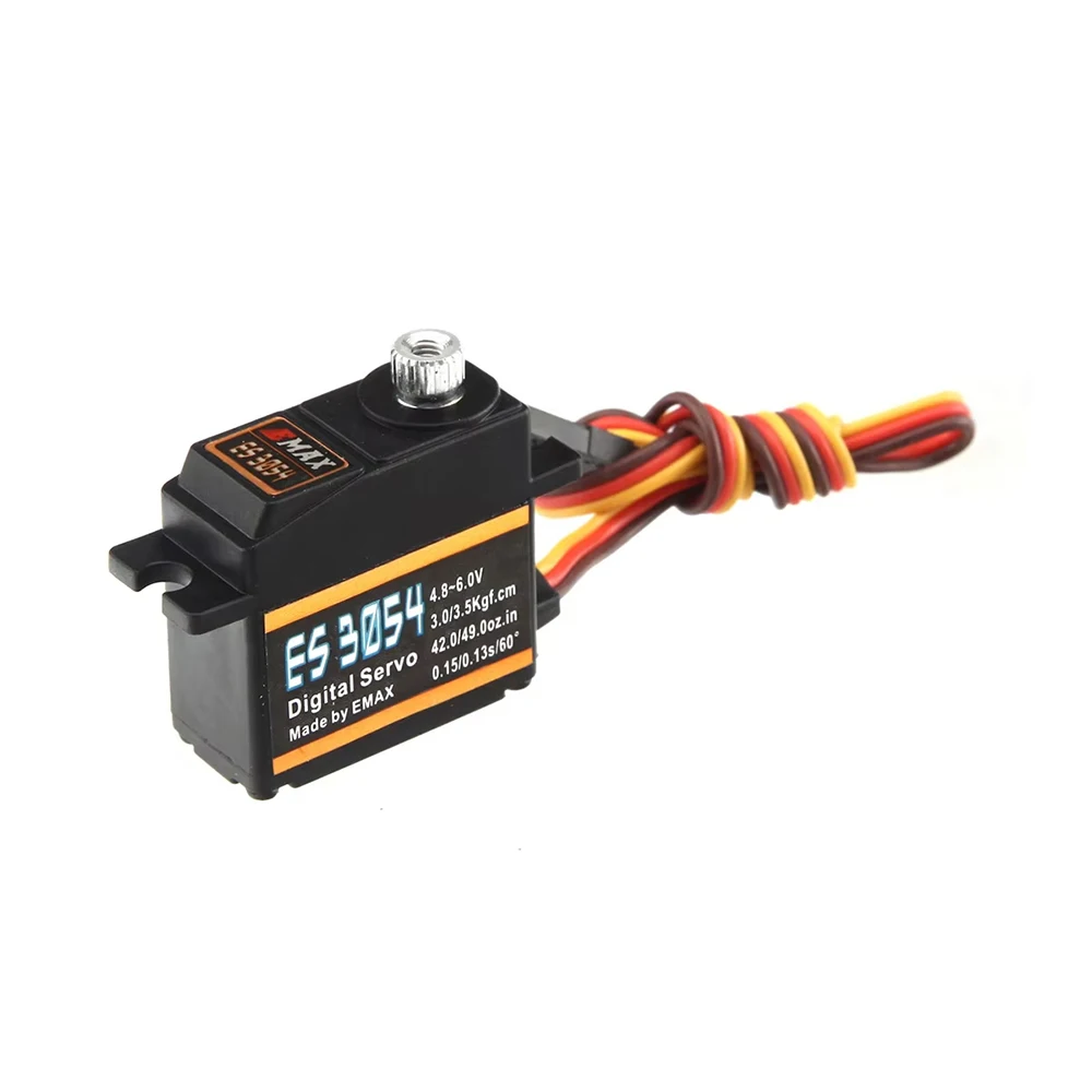 

Emax ES3054 3054 4.8-6.0V 3.5kg 23T Metal Gear Digital Servo Futaba JR Plug For RC FPV Fixed Wing Airplane Helicopter Accessory