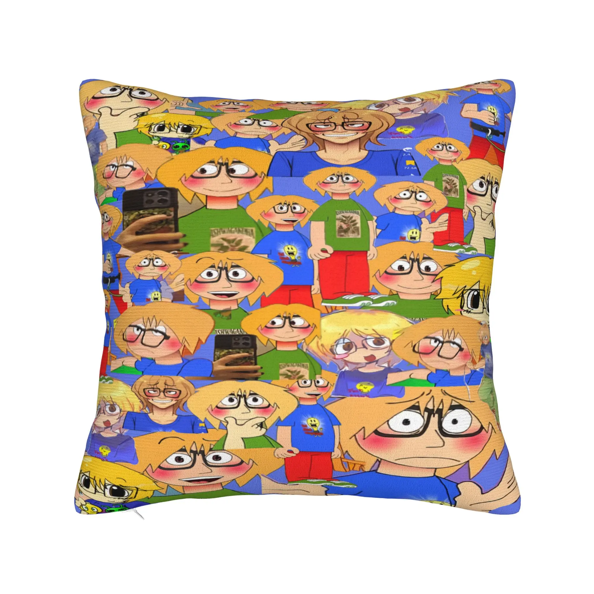 Car Decor F-Fact A-Attack Adventures Pillowcases Stuff  Pillow Cover Square Multiple Sizes