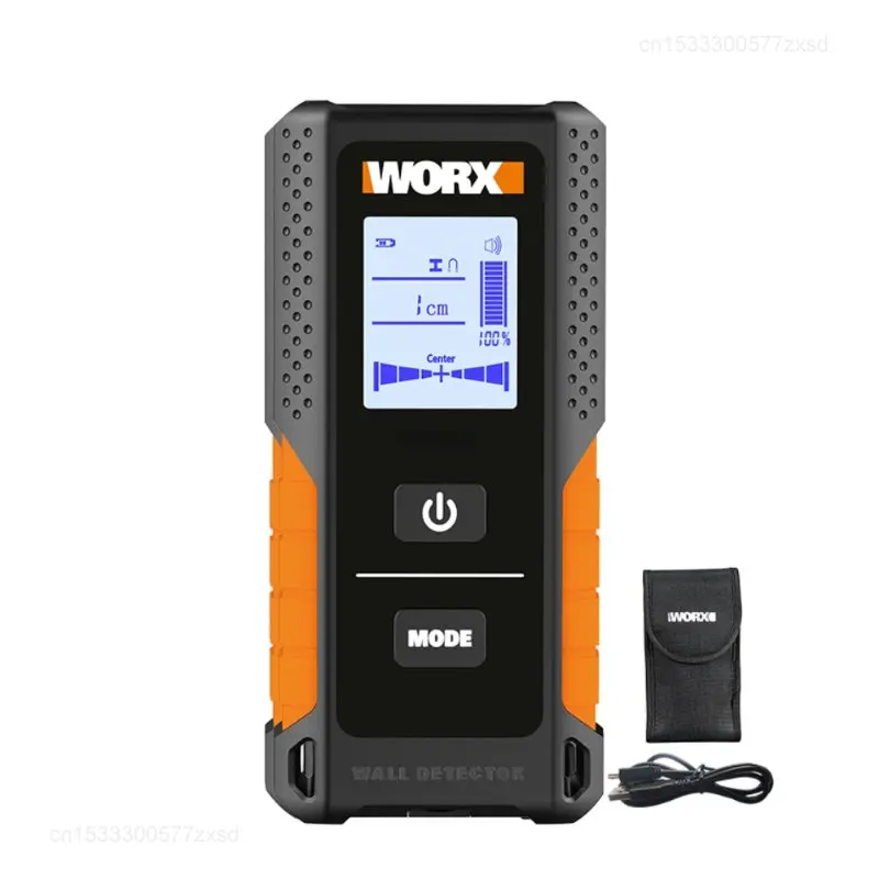 Imagem -06 - Youpin Worx-scanner de Parede Multifuncional Stud Finder Detector de Metais Madeira e Fio ac Cor Display Digital 3in 1