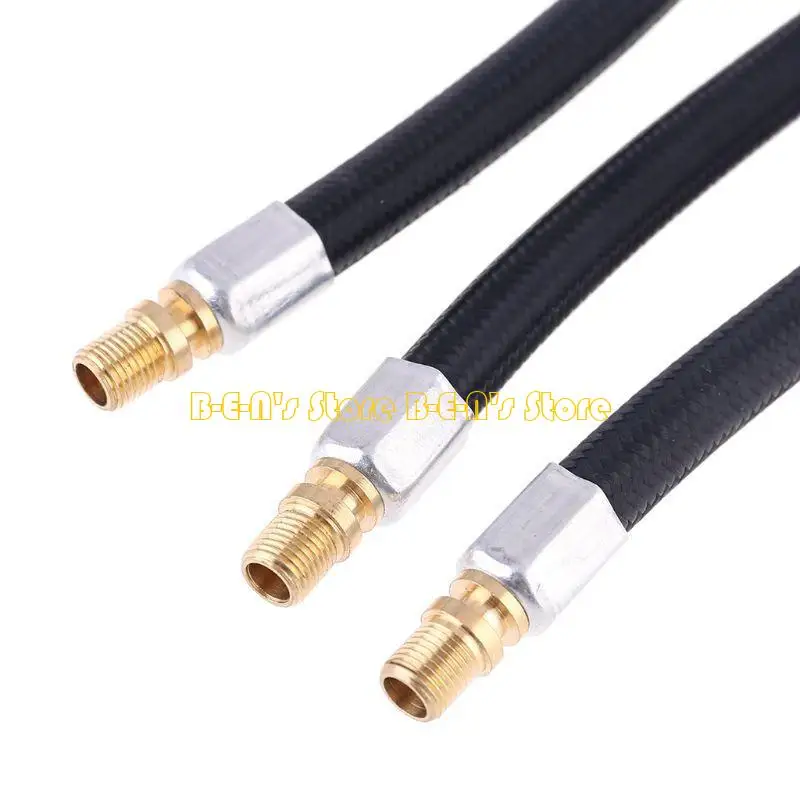 Y1AD Inflator Pump Hose Adapter with Locking Air Tyre Tire Chuck Flexible Tyre Portable for Valve Clip Used for Motorcycle