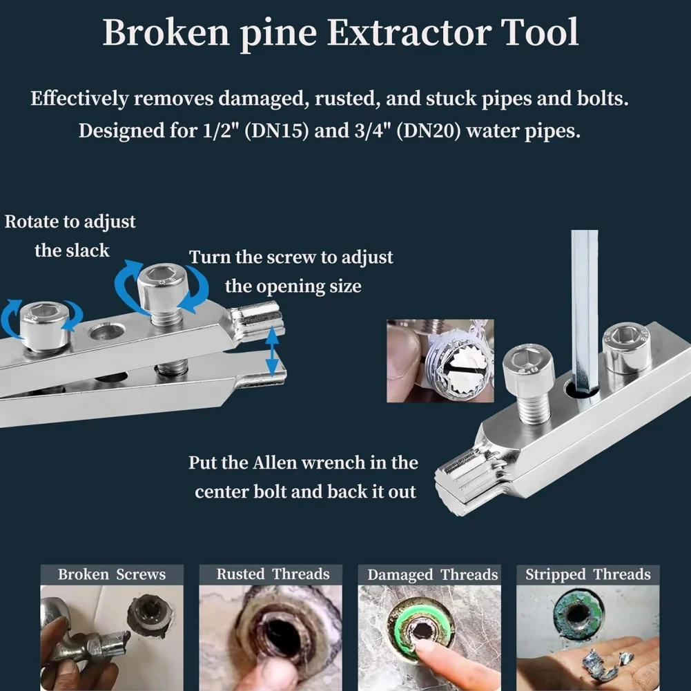 

Internal And External Pipe Threading Tool Pipe Thread Cutting Tool Broken Pipe Extraction Pipe Threading Tool For PVC Pipe