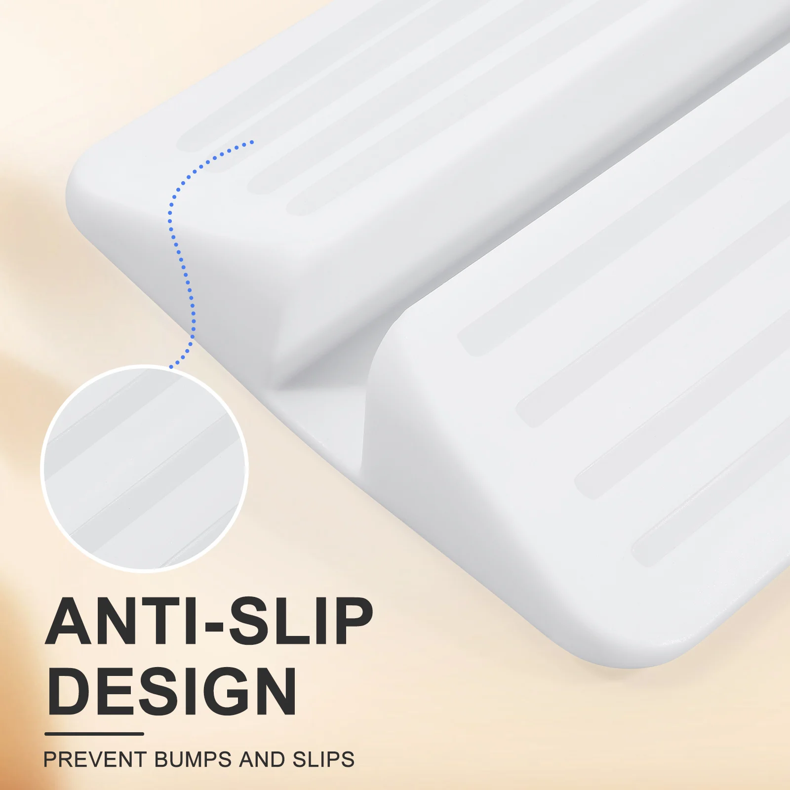 Safety Door Fixator Babyproofing Guardrail Fixator Non-Slip Anti-Kick Pedalboard Stable Dog Gate Support Accessory