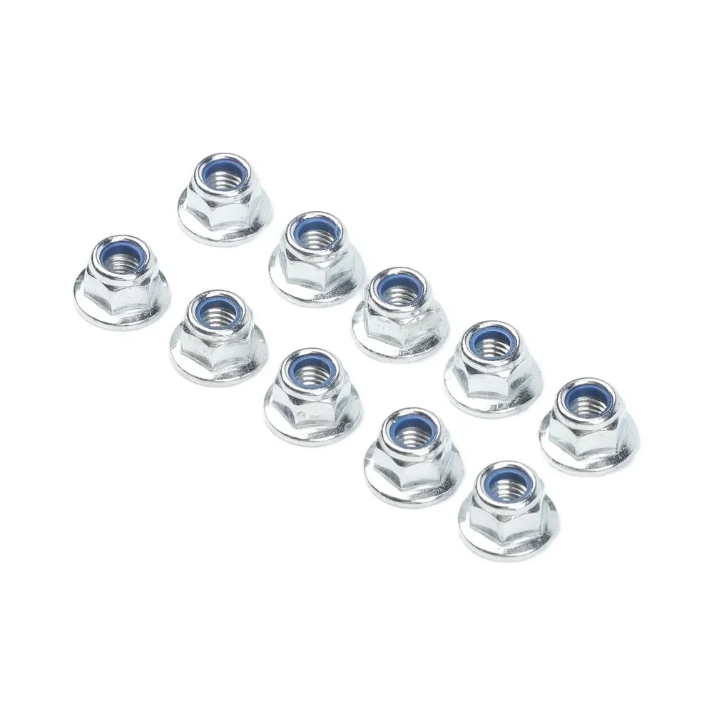 10 Piece Protective Gasket Nut Set For Battery Grass Trimmer And For Electric Lawn Mower Cutting Head Mounting Use