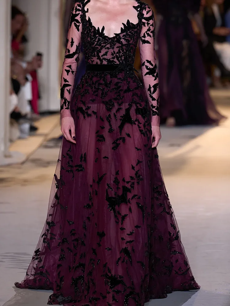 

Сексуальные прямые вечерние платья с v-образным вырезом и длинными рукавами, вечерние платья для дня рождения, выпускного вечера по индивидуальному заказу