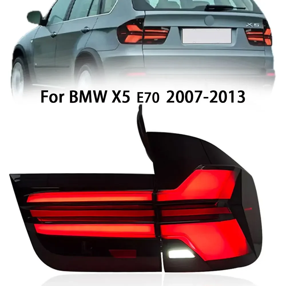 Car Rear Lights For BMW X5 E70 Led Tail Lights 2007-2013 Accessories Modified New Styling Brake Reverse Taillights Assembly