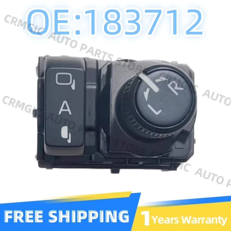 

New Car Rearview Mirror Switch Master View Adjust Button Knob For Toyota Hilux Revo 2015-2020 183712