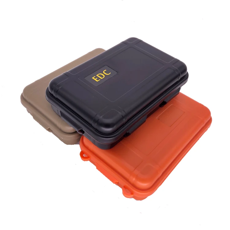 New L Size Outdoor Plastic Waterproof Airtight Survival Case Container Camping Outdoor Travel Storage Box