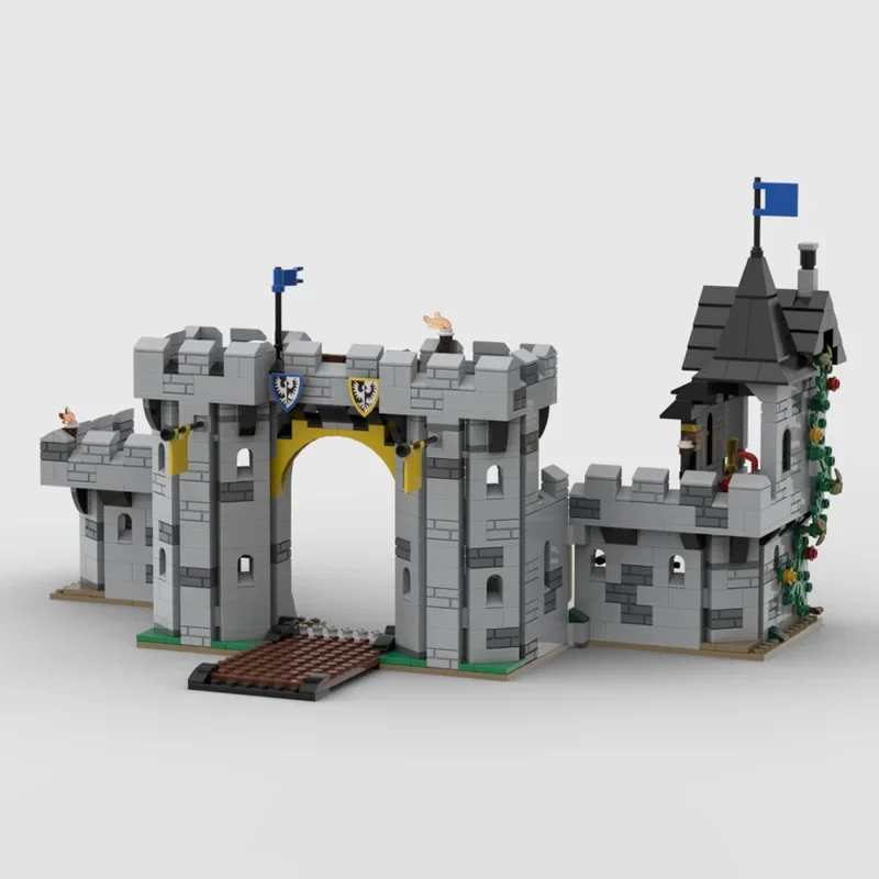

1071 MOC Building Block Toys - Black Hawk Fortress Building Blocks - The creative ideal Christmas gift