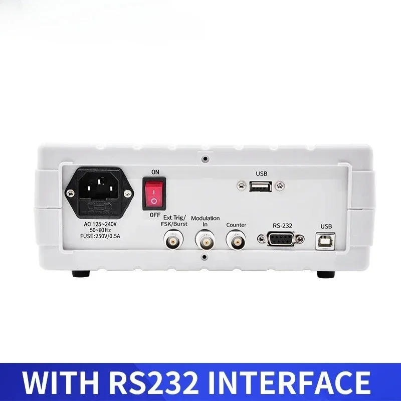 1HZ-500KHZ DDS Functional Signal Generator Signal Source Module Frequency Counter Sine + Square + Triangle + Sawtooth Waveform