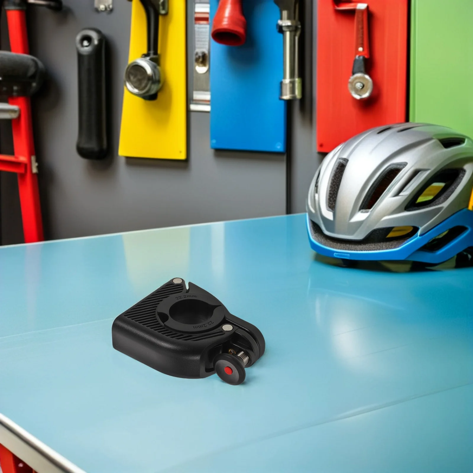 جرس دراجة غير مرئي من سبائك الألومنيوم خفيف الوزن للبالغين والأطفال، حلقة أمان عالية، مناسبة للطرق الجبلية