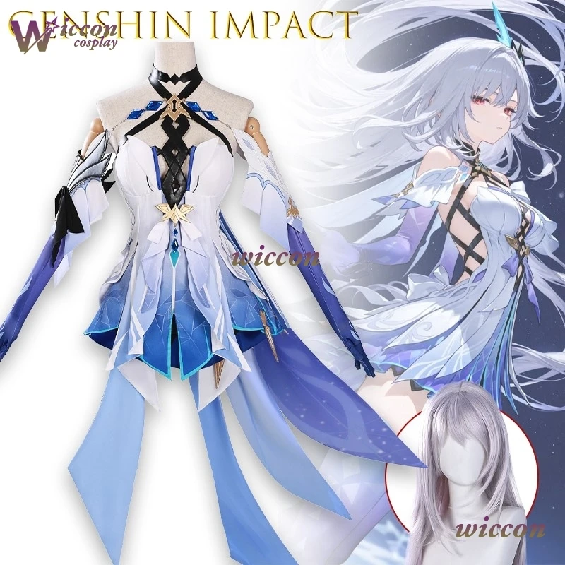 

Scarlett Abyss Star Cosplay Costume Genshin Impact Anime Roleplay Outfit High Quality Sexy Design Role Play Outfit Christmas