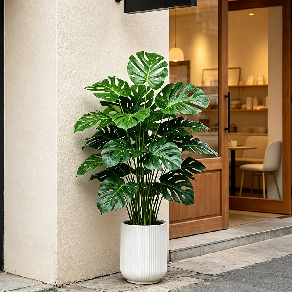 Grand arbre artificiel Monster - Monstera Adansonii avis et prix