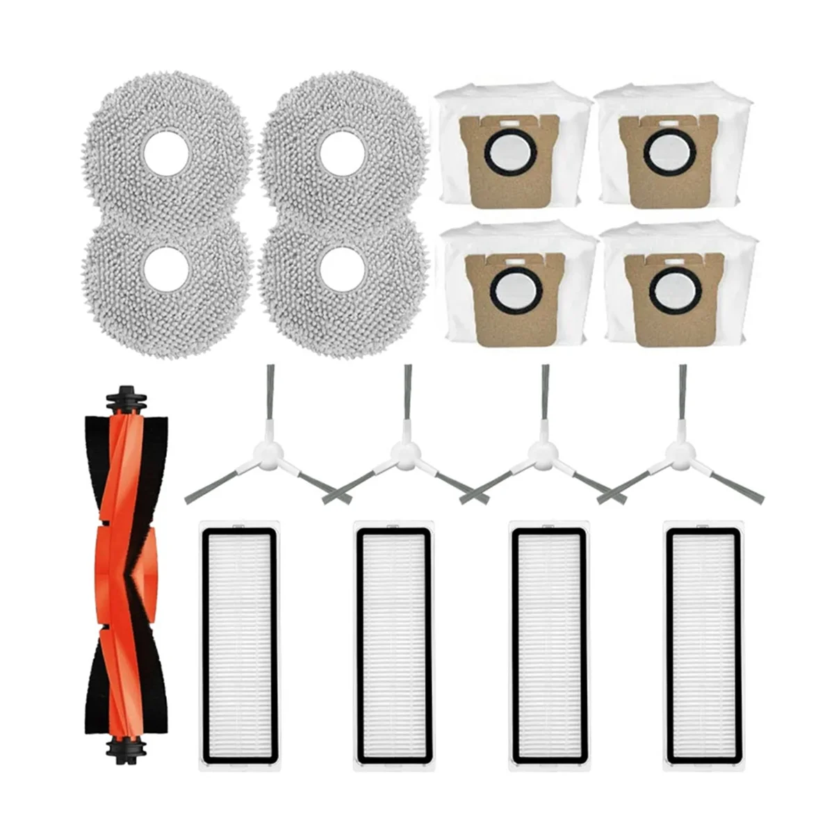 L65A For Xiaomi Robot Vacuum X20+ / X20 Plus Replacement Parts Accessories Hepa Filter Mop Cloth Dust Bag