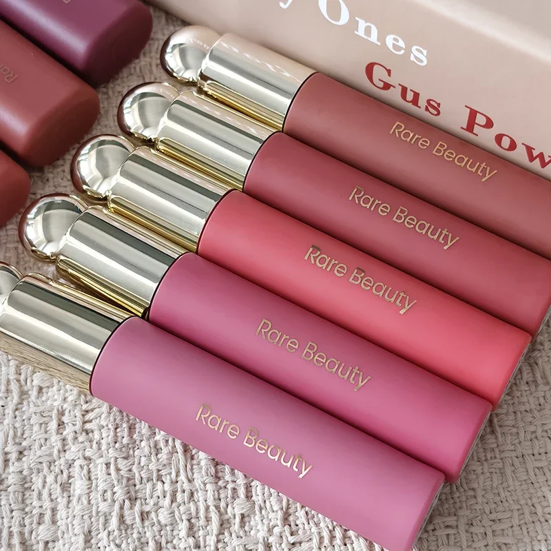 Popular Rare Beauty Moisturize Lip Balm & Liquid Powder Blusher Stick Happy Believe Bliss Hope Lasting Easy To Colors Cosmetics