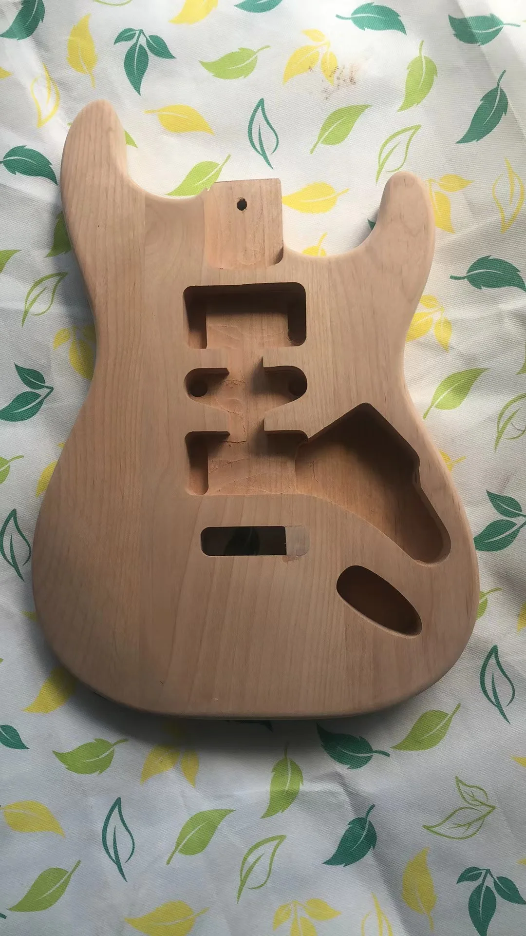 Unfinished electric guitar support custom high quality