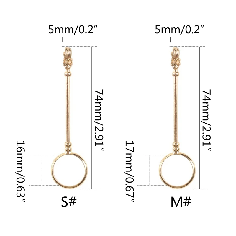 حامل سيجار كليب المدخن حامل السيجار حلقة اليد الحرة حامل رف اليد الصغيرة حامل سيجار للنساء الرجال المدخن F1FB #6