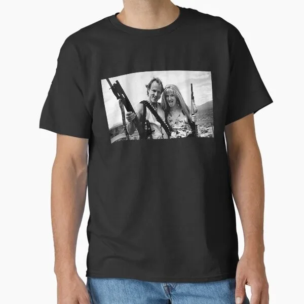 Футболка Who Else Wants To Enjoy Natural Born Killers, сделанная в США/Австралии, размер S-2XL, футболка для пар с мангой, мужская одежда