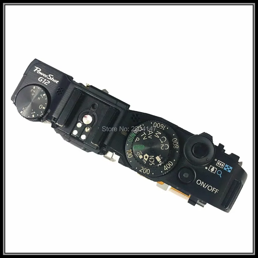 Original Repair Parts For Canon G12 Top Case Cover Ass'y With Shutter Button Power Switch Unit