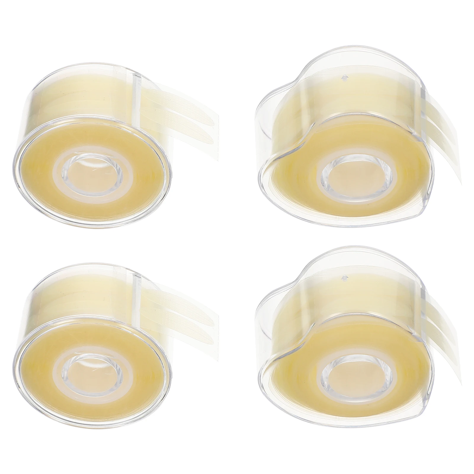 4 ロール目に見えないまぶたテープ二重まぶたリフターストリップソフトで快適なアイメイクツール女性のための幅広い用途日常使用