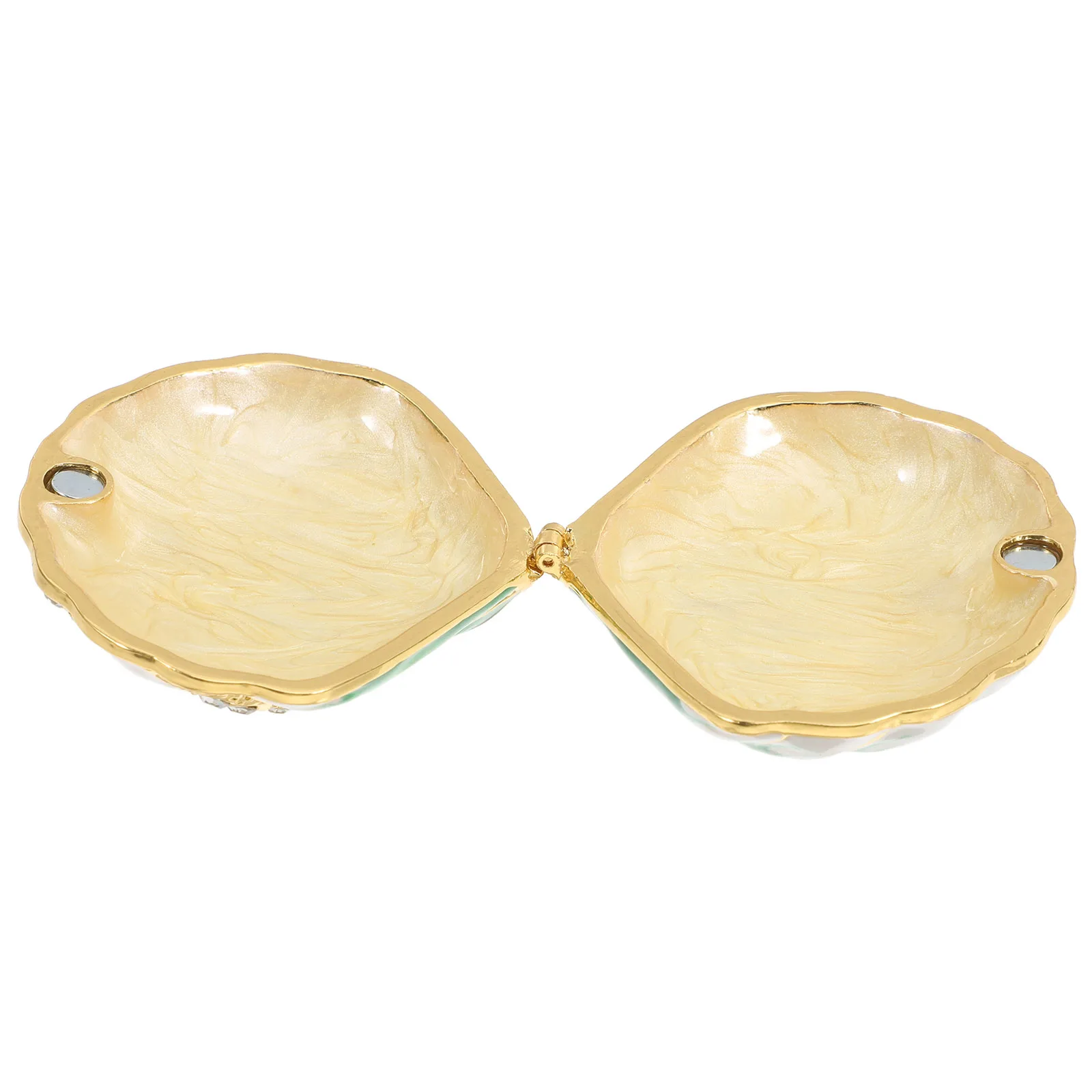 

Retro Sea Shell Jewelry Box for Women Compact Storage Case Rings Earrings Pills Small Goods ganizer Trinket Box Gifts
