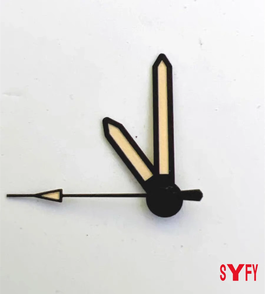 Lancette NH35 Nero Arancione Bianco Lancette dell'orologio adatte NH35 NH36 7S26 4R35 4R36 Movimento Puntatore per orologi luminosi verdi