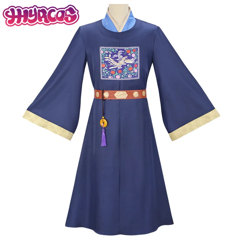 

Anime The Apothecary Jinshi Cosplay Costume Fantasy Diaries Disguise for Men Roleplay Outfits Halloween Carnival Clothes