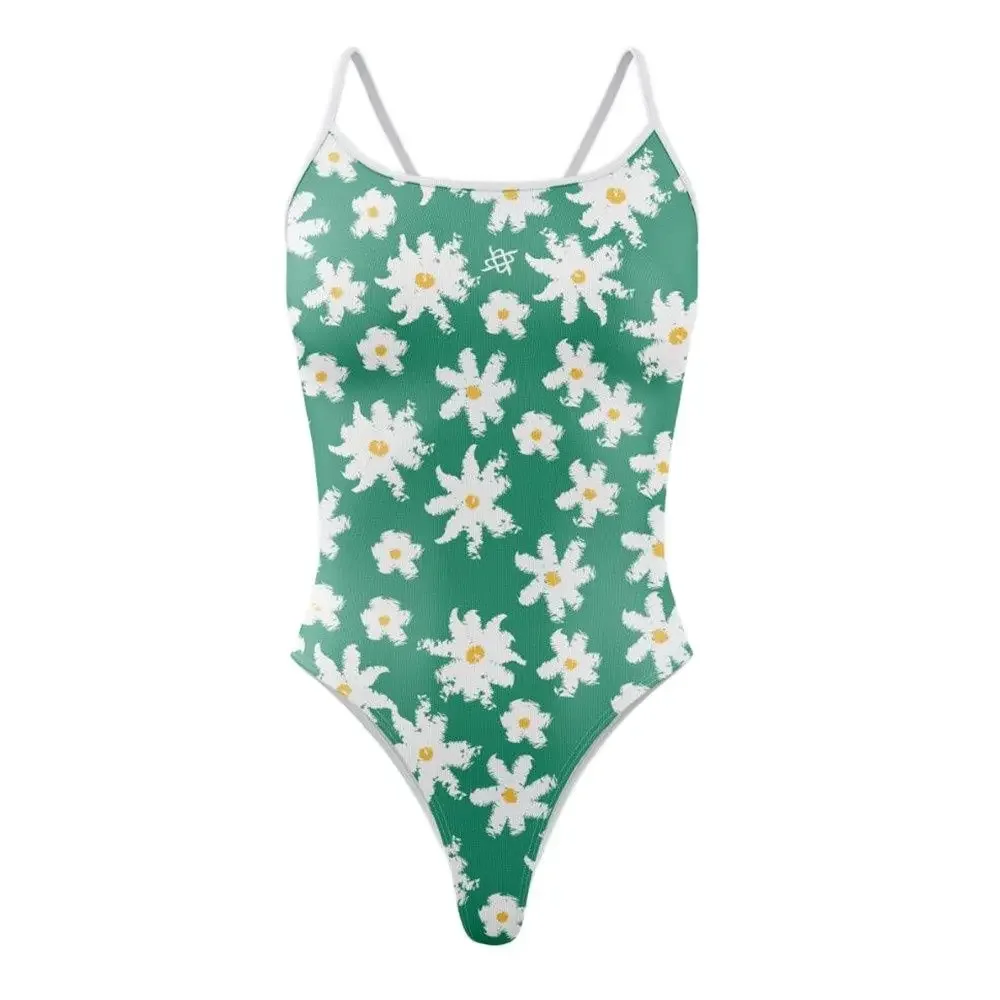 Hubibr 2023 novo sexy maiô de uma peça feminina banho cortar maiô verão push up monokini impressão maiô beach wear