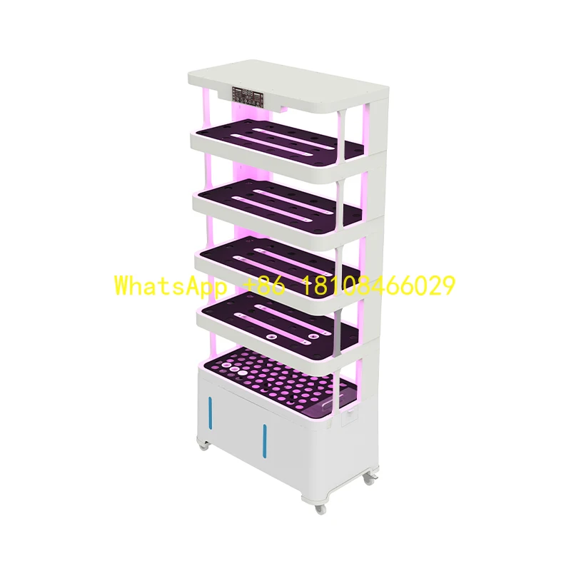 

Vegetable Growing System Food Grade Plastics Hydroponic Equipment New Intelligent Indoor Hydroponic