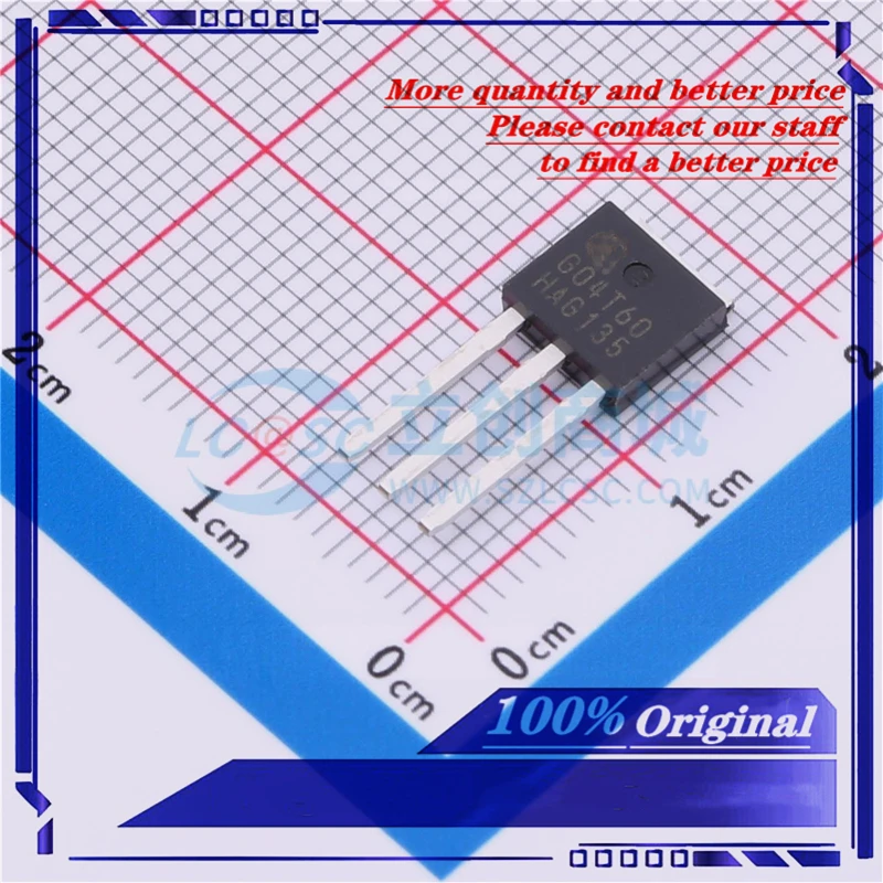 1 pz/lotto IGU04N60T G04T60 TO-251-3 nuovo Stock Spot originale