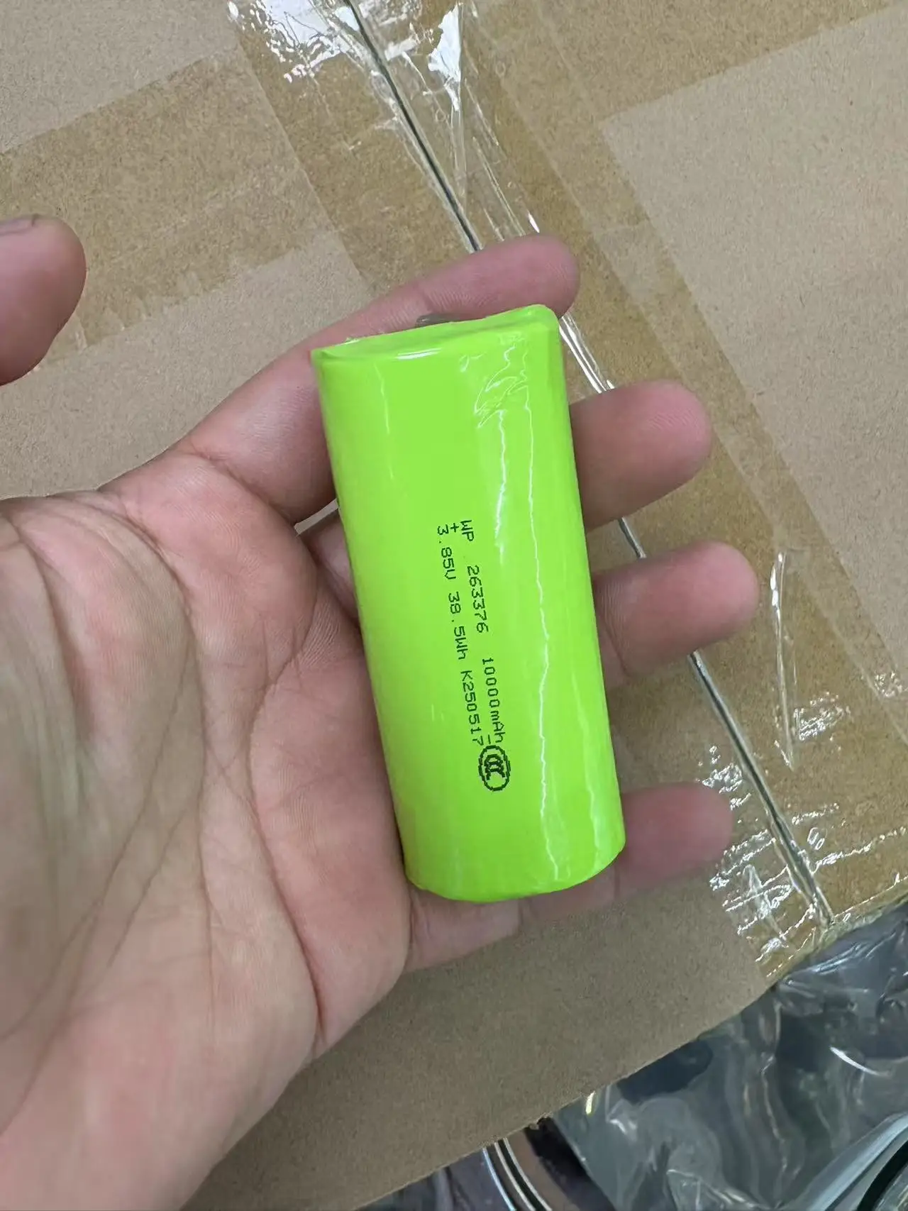 10000MAH polymer battery 223376 capacity meter smart watch shaver sound pickup beauty eye recording battery cell 3.7V