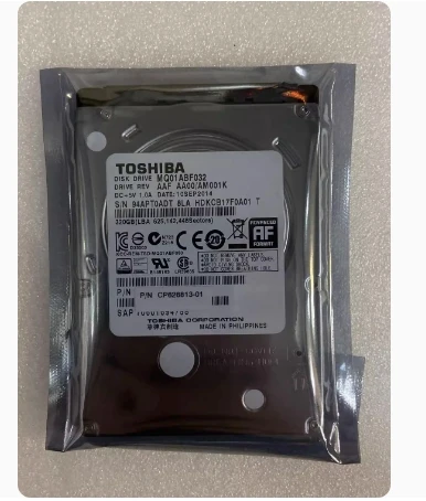 

for Toshiba MQ01ABF032 Notebook 320G hard disk Mechanical hard 2.5 "SATA2 5400 RPM 8m thin disk 7mm