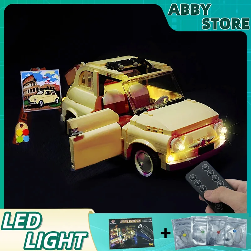 DIY LED Light Kit For LEGO 10271 Technical Sports Car   (Only LED Light,Without Blocks Model)