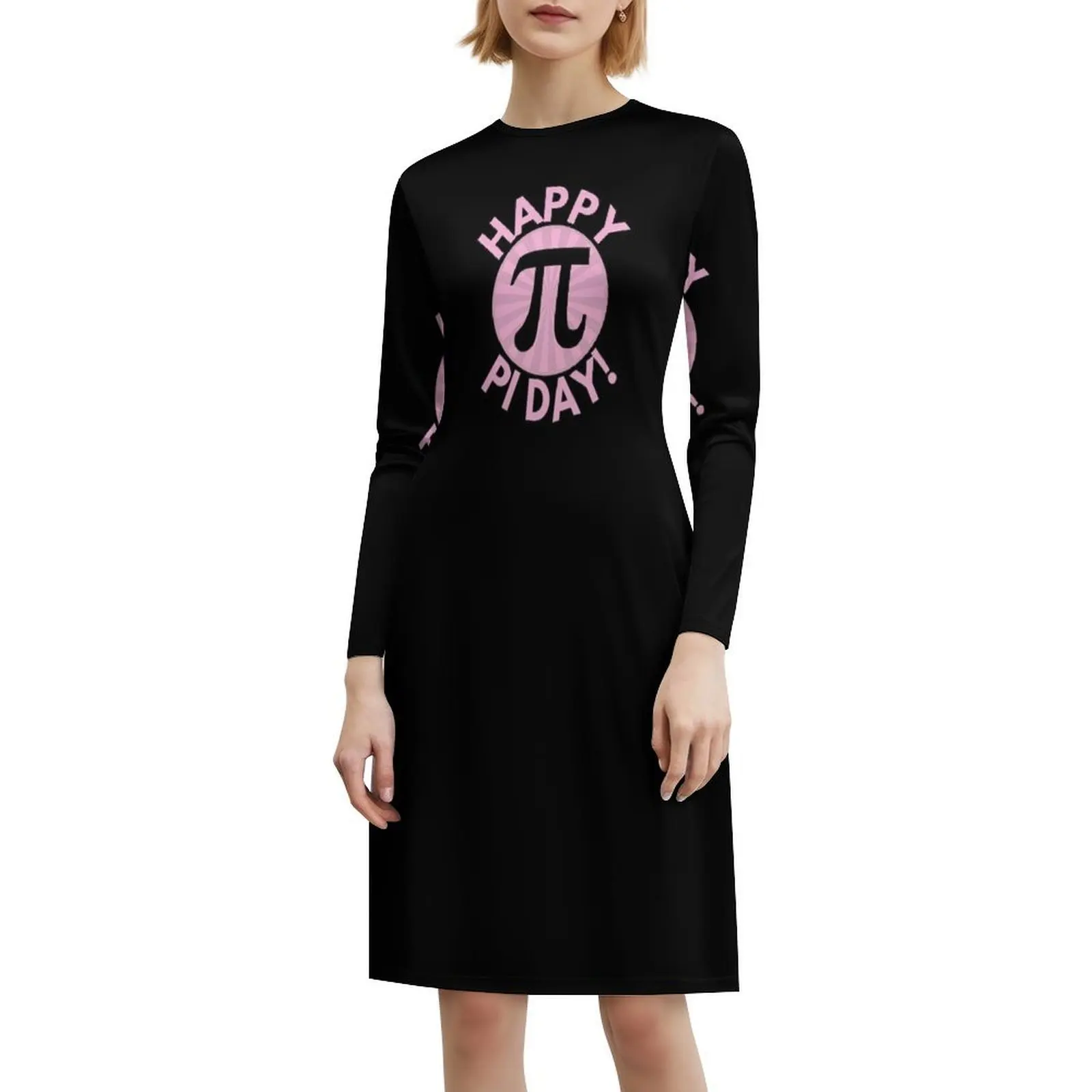 يوم سعيد بي!-أرقام بي 3.14 فستان عطلة مثير لمعلم الرياضيات للنساء فستان قصير لحفلات الشاطئ وأعياد الميلاد