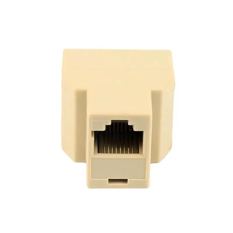 1ถึง2วิธี RJ45 Splitter หญิง Lan Ethernet ตัวเชื่อมต่อเครือข่าย Extender อะแดปเตอร์เชื่อมต่ออะแดปเตอร์ปลั๊ก