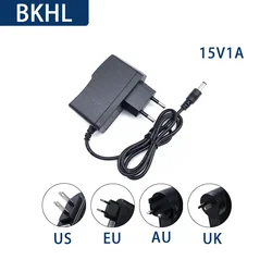 다양한 장치 충전기용 멀티 사양 플러그 전원 어댑터, 15V 1A, AC 100-240V, 50 HZ, 60HZ, EU, US, UK, AU, 1 개/로트