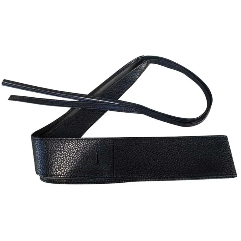 Ceinture de smoking en cuir souple pour femme, ceinture à nœud, ceinture ronde, ceinture à la taille, élégante, sexy, femme, fille