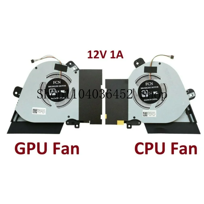 NEW CPU GPU Cooling Fan For ASUS ROG Zephyrus GX502G GX502GW GX502GV GU502LV 12V