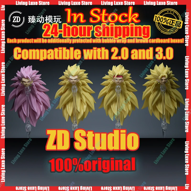 

В наличии ZD Studio Dragon Ball SHF Super Saiya SSJ3 Vegito Bardock Son Goku Goku Black Gogeta Head Accessories Kit Фигурка