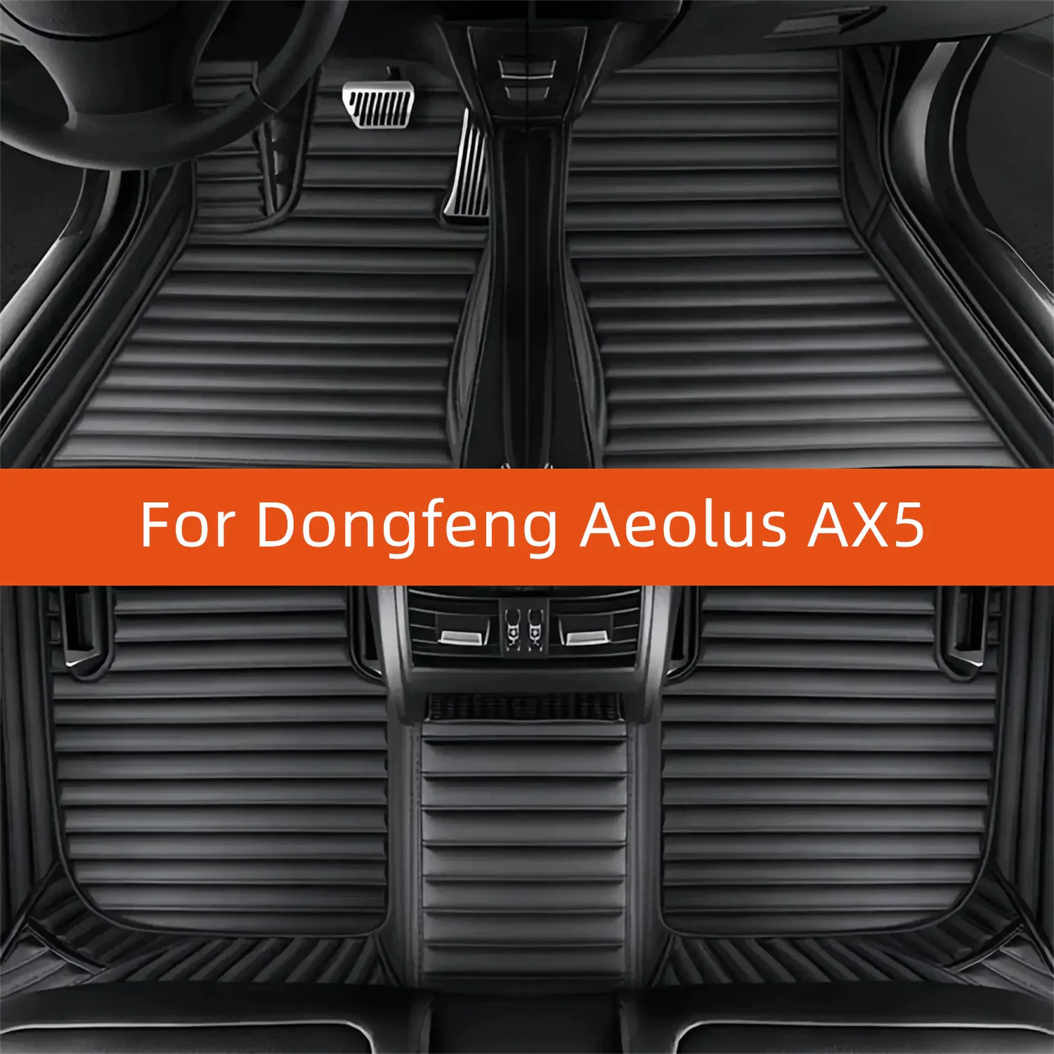 

Custom Leather Car Floor Mat For Dongfeng Aeolus AX5 2017 2018 2019 Car Mat Interior Accessories