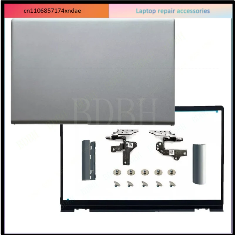 LCD Back Cover/Bezel/Hinge Cover Silver For  Dell Inspiron 15 3510 3511 3515 3520
