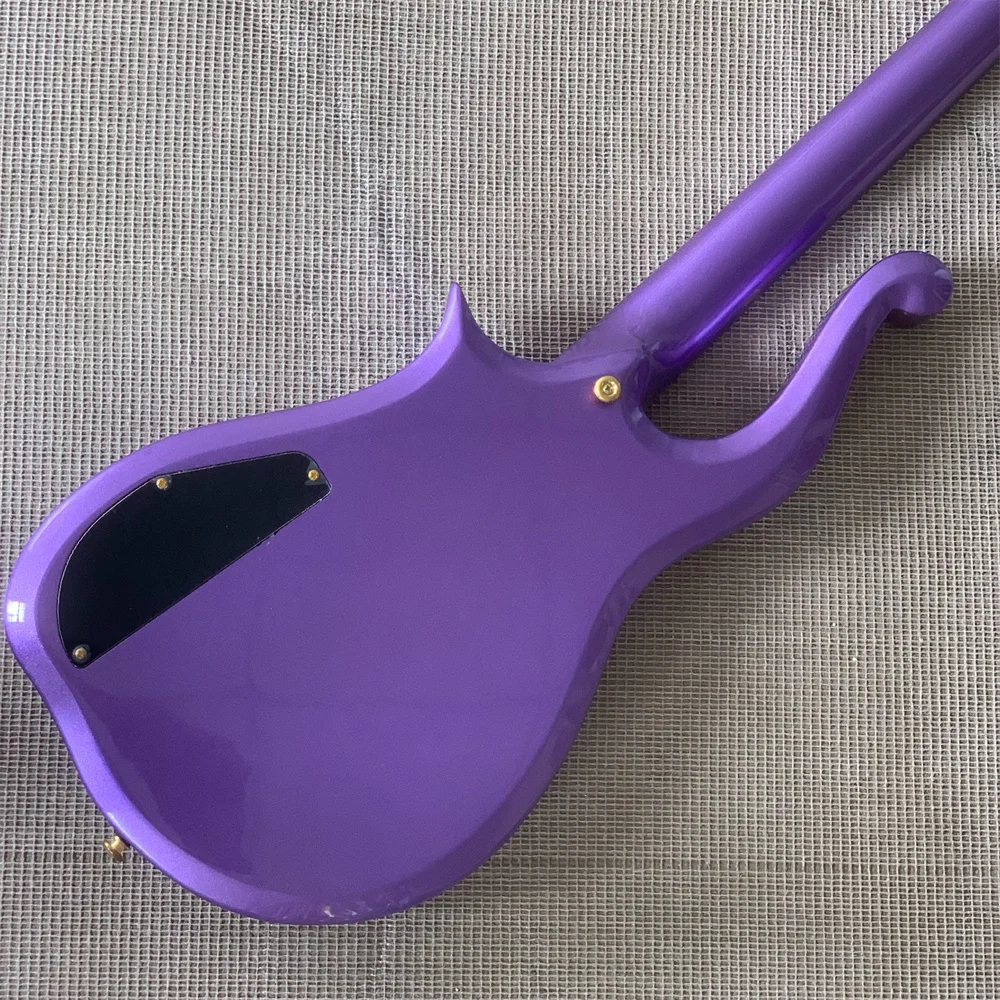 Gold Parts 1 Purple Style Electric Guitar Maple Fingerboard Fast Shipping Guitars Guitarra