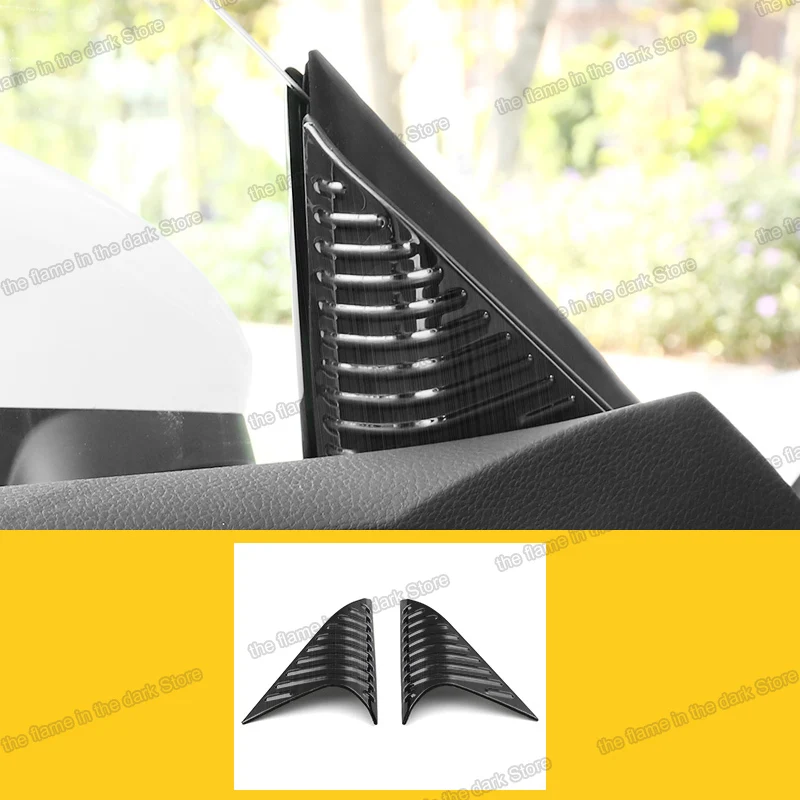 for Volkswagen Arteon vw Car Front Window Triangle Trims Decorative Interior Mouldings Accessories 2018 2019 2020 2021 r line