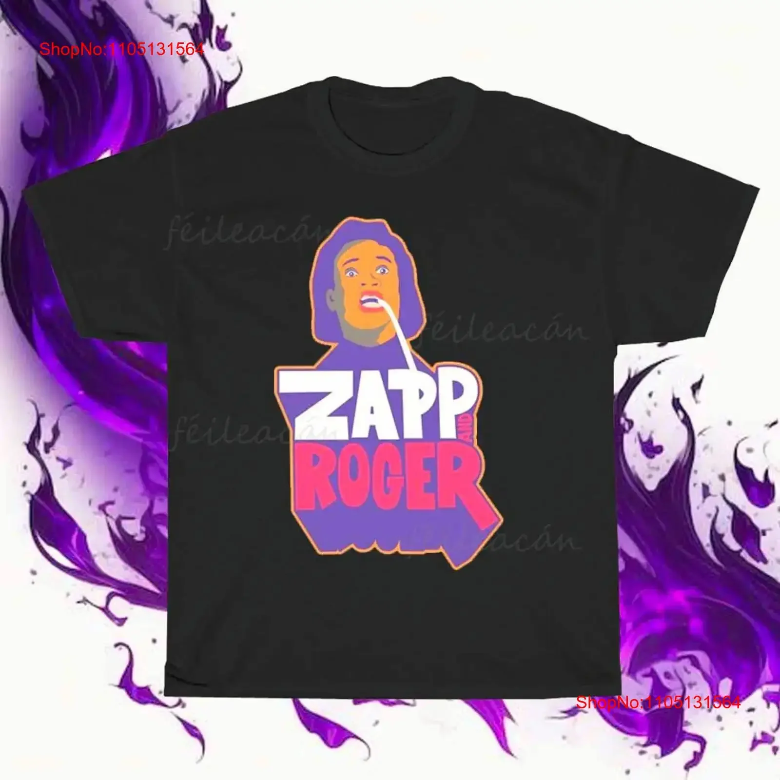 Brand New Zapp and Roger logo American T Shirt Funny Size S to 5XL vintage Washed Stretched Unisex Top For Everyday Wear