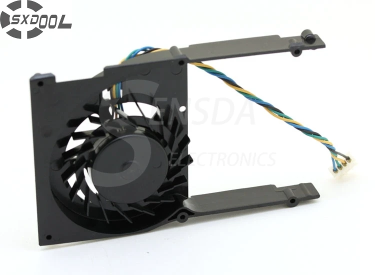 SXDOOL MGT5012XB-W10 5CM 12V 0.19A 4 graphics card vedio cooling fans